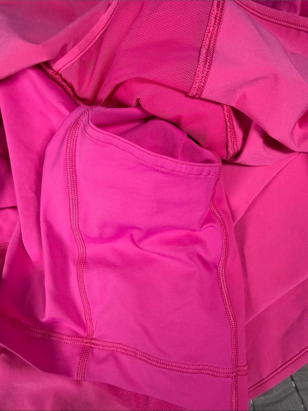 lululemon Hotty Hot High Rise Long Skort in Sonic Pink - Picture 9 of 9
